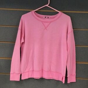American Eagle Outfitters Pink Crew Neck Sweater